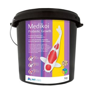 NT Labs Medikoi Probiotic Growth 5kg 6mm Pond Koi Fish Food