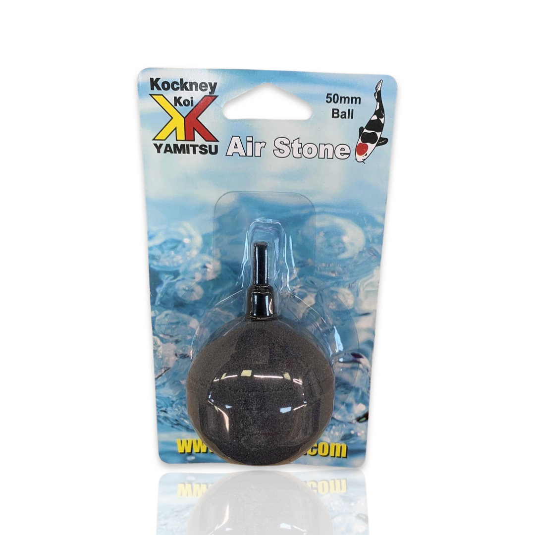 50mm Hi Flow Jap Ball Air Stone | High Output Pond Aeration Diffuser