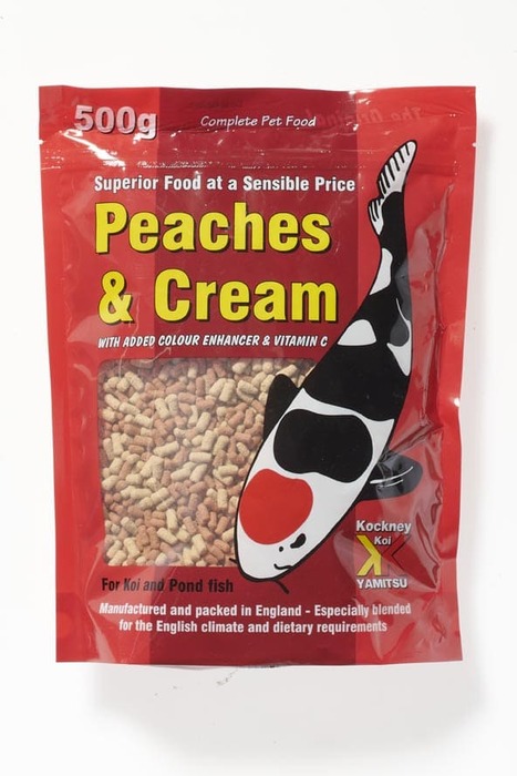 Peaches & Cream Stix | Floating Koi & Pond Fish Food Sticks